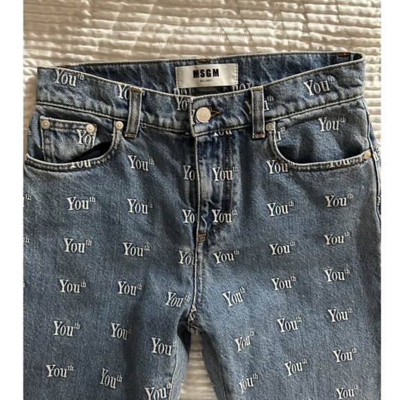 MSGM YOUth Jeans- Bootcut - Picture 2 of 6